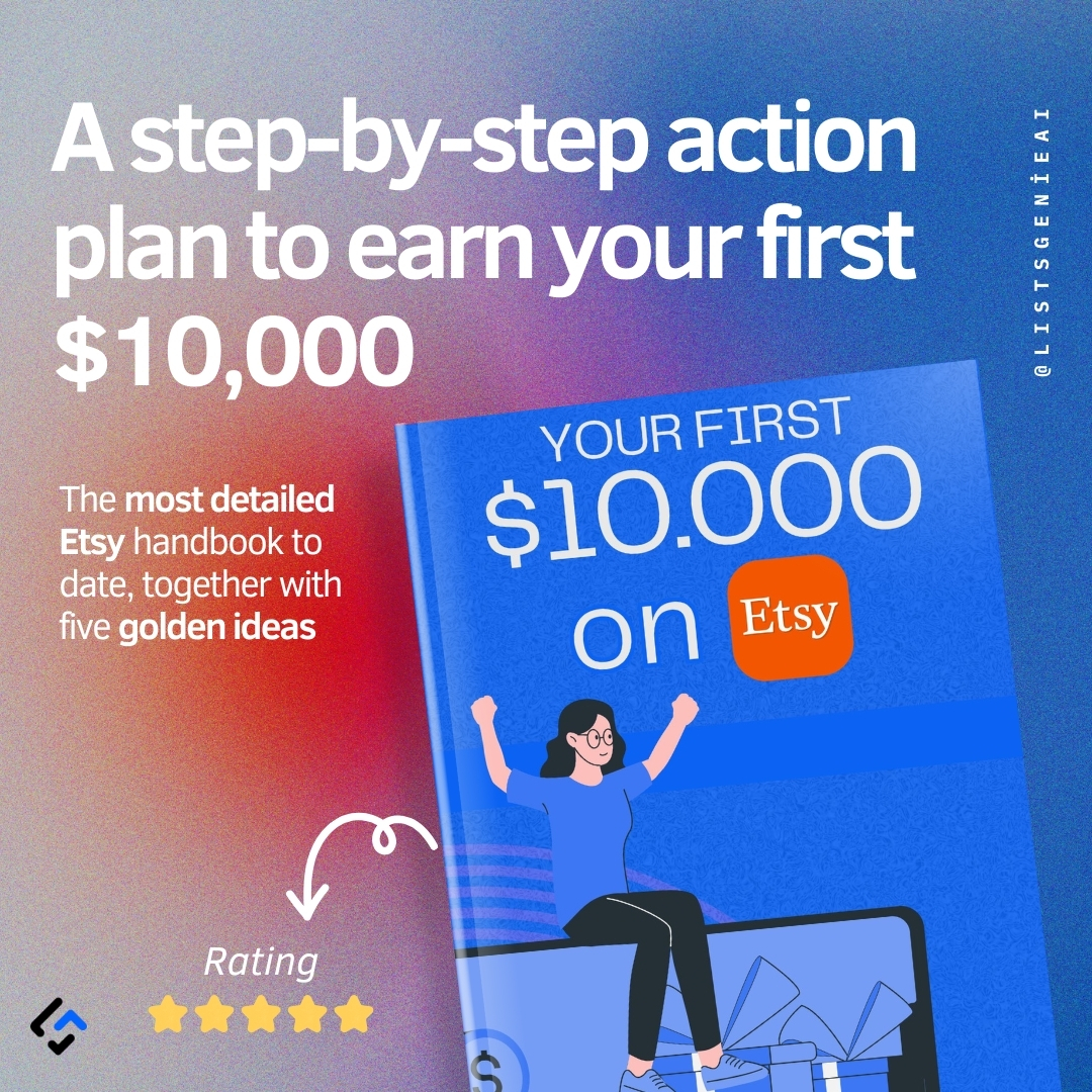 Your First $10k on Etsy book cover